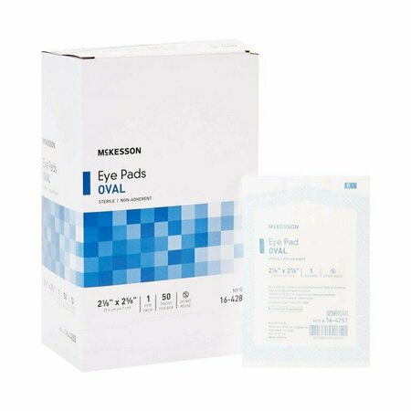 MCKESSON Eye Pad, 2-1/8 x 2-5/8 Inch, 600PK 16-4282